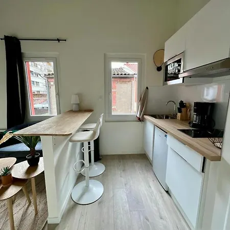 L'apparte Saint Michel - T1bis - Metro - Tram Appartement